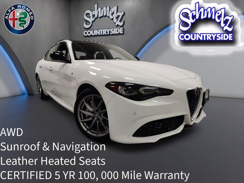 Used 2024 Alfa Romeo Giulia Ti AWD w/Sunroof/NavImage 1