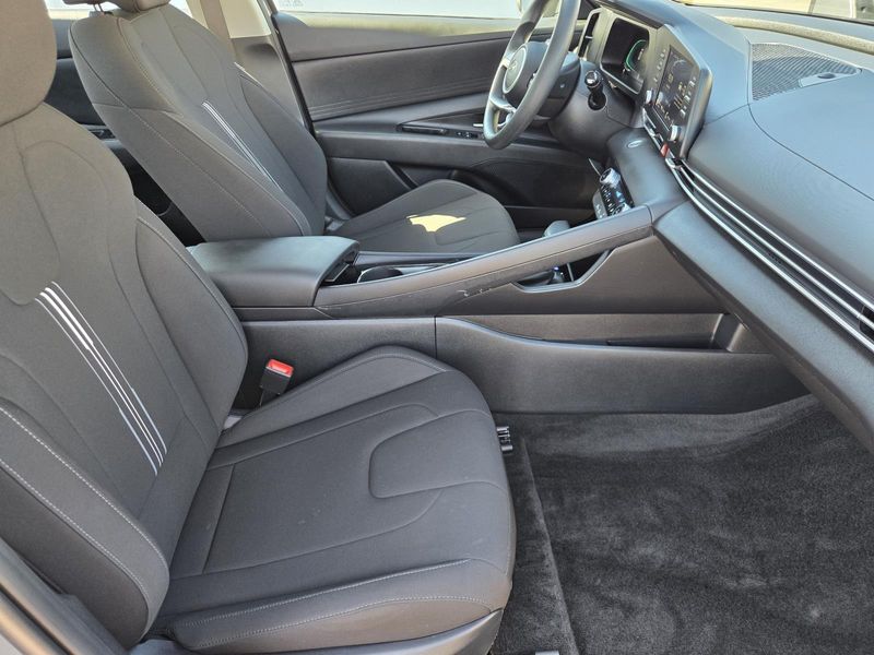 Used 2026 Hyundai Elantra Hybrid Blue Sedan
