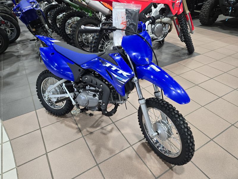New 2025 Yamaha TTR110E TEAM BLUE Image 1