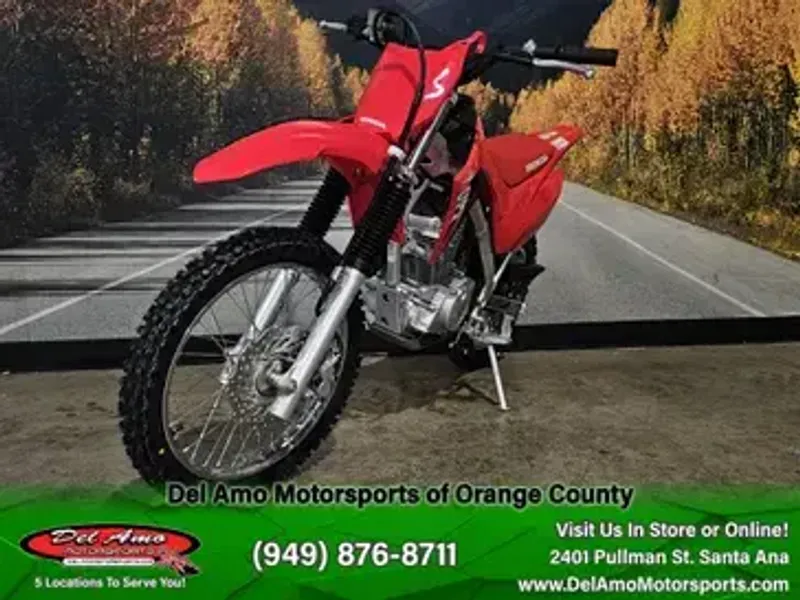 New 2024 Honda CRF125F Image 5