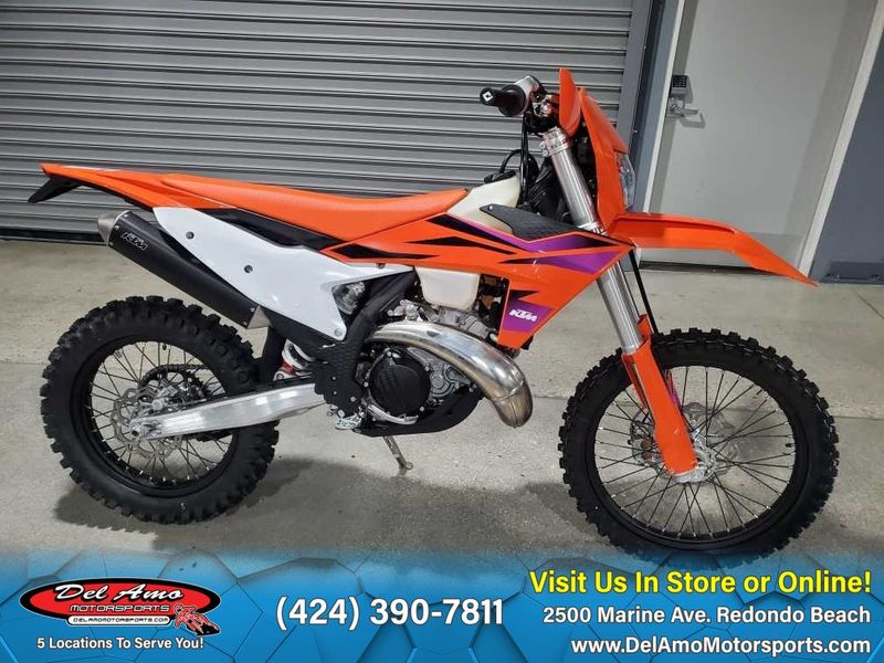 2024 KTM 250 XC-W  in a ORANGE exterior color. Del Amo Motorsports of Redondo Beach (424) 304-1660 delamomotorsports.com 