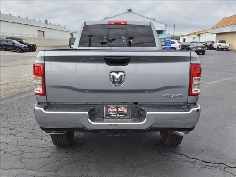 2024 RAM 2500 Tradesman in a Billet Silver Metallic Clear Coat exterior color and Blackinterior. Perris Valley Auto Center 951-657-6100 perrisvalleyautocenter.com 