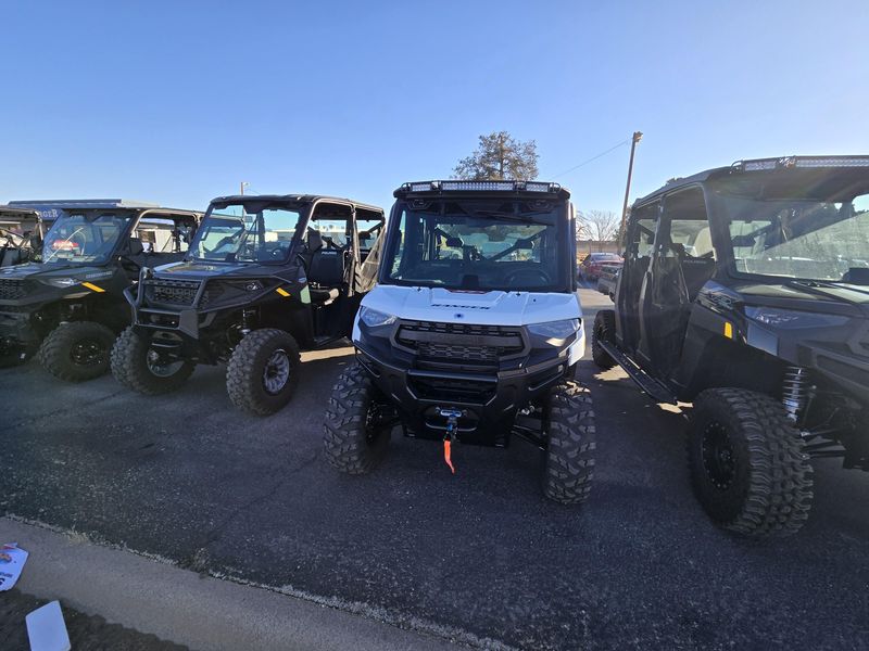 2025 Polaris RANGER CREW XP 1000 NORTHSTAR TRAIL BOSS EDITION CRYSTAL WHITE WITH PERFORMANCE RED ACCENTSImage 26