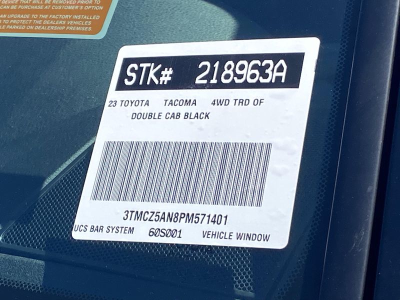 Used 2023 Toyota Tacoma TRD Off-RoadImage 31