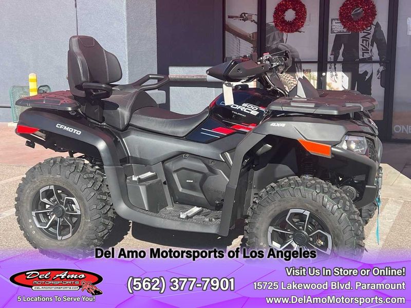 2024 CFMOTO CF600AU-3LA  in a VELOCITY GREY exterior color. Del Amo Motorsports of Los Angeles (562) 262-9181 delamomotorsports.com 