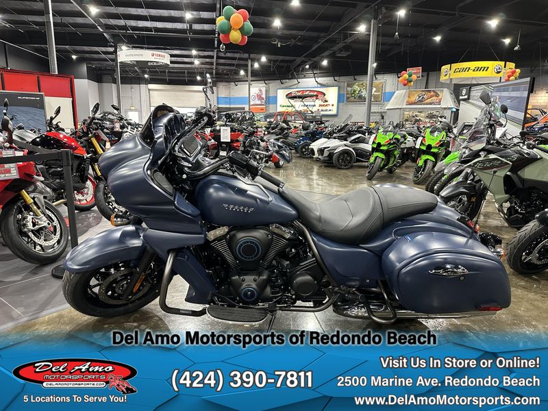 2024 Kawasaki VN1700KRFAL-BU1  in a METALLIC MATTE TWILIGHT BLUE exterior color. Del Amo Motorsports of Redondo Beach (424) 304-1660 delamomotorsports.com 