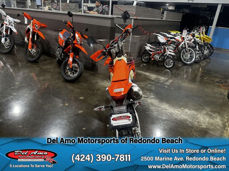 2024 KTM 500 EXC-F  in a ORANGE exterior color. Del Amo Motorsports of Redondo Beach (424) 304-1660 delamomotorsports.com 