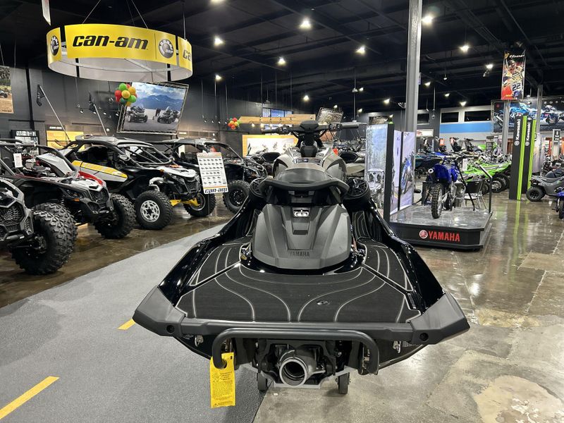 2025 Yamaha GP SVHO W/AUDIO  in a BLACK exterior color. Del Amo Motorsports of Redondo Beach (424) 390-7811 delamomotorsports.com 