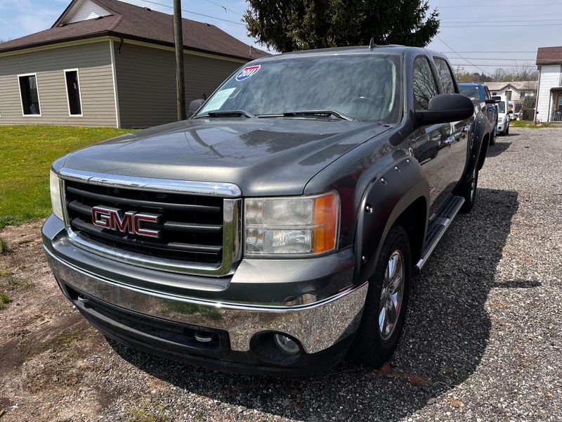 2011 GMC Sierra 1500 SLE in a SILVER exterior color. Riedman Motors Co family owned since 1926 "From our lot, to your driveway" (765) 222-5358 riedmanmotors.net 