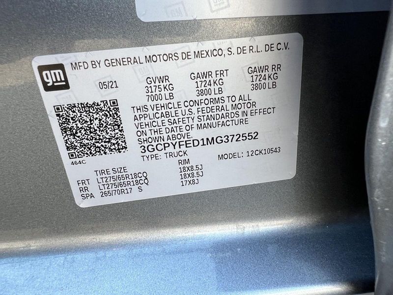 Used 2021 Chevrolet Silverado 1500 LT Trail Boss