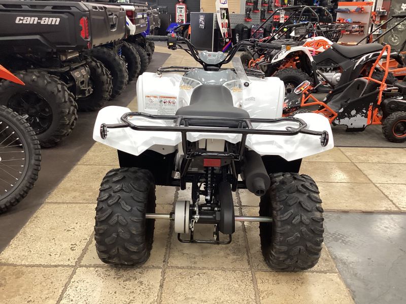 2024 Yamaha GRIZZLY 90 WHITE AND ARMOR GRAYImage 13