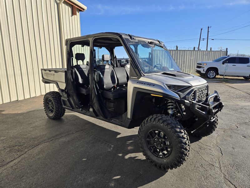 USED 2024 POLARIS RANGER CREW XD 1500 PREMIUM  TURBO SILVER PREMIUM Image 1