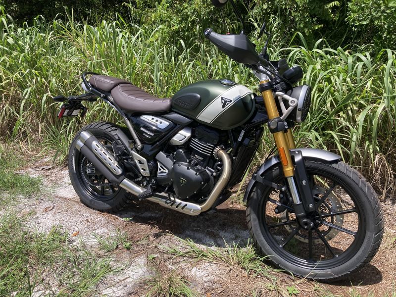 2025 Triumph SCRAMBLER 400 X