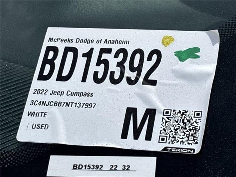 2022 Jeep Compass LatitudeImage 32