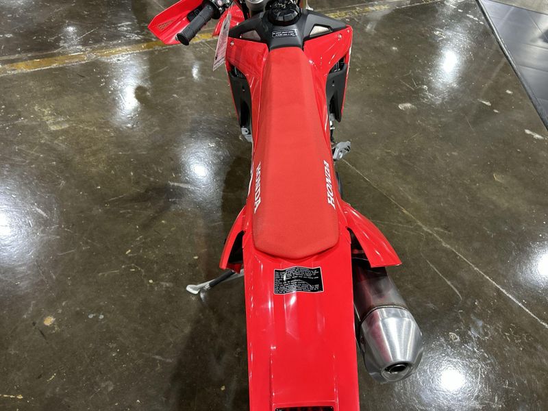 2025 Honda CRF450X  in a RED exterior color. Del Amo Motorsports of Redondo Beach (424) 390-7811 delamomotorsports.com 