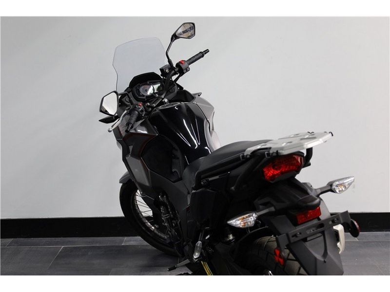 2021 Kawasaki Versys-X in a Black Silver exterior color. New England Powersports 978 338-8990 pixelmotiondemo.com 
