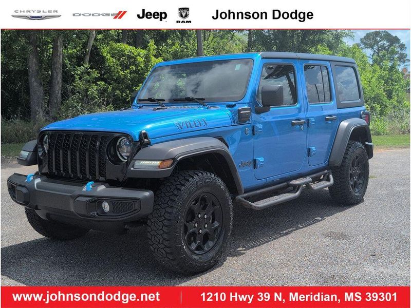 Used 2023 Jeep Wrangler 4xE Willys 4xeImage 1