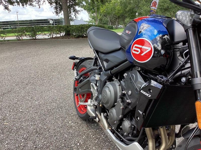 New 2026 Triumph Trident 660 Triple Tribute 
