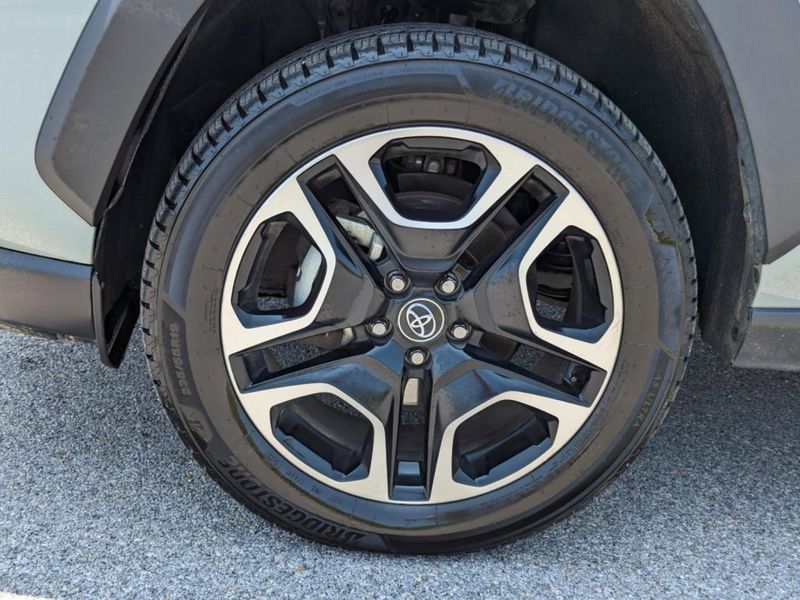 2021 Toyota RAV4 Adventure in a GRAY exterior color. Johnson Dodge 601-693-6343 pixelmotiondemo.com 