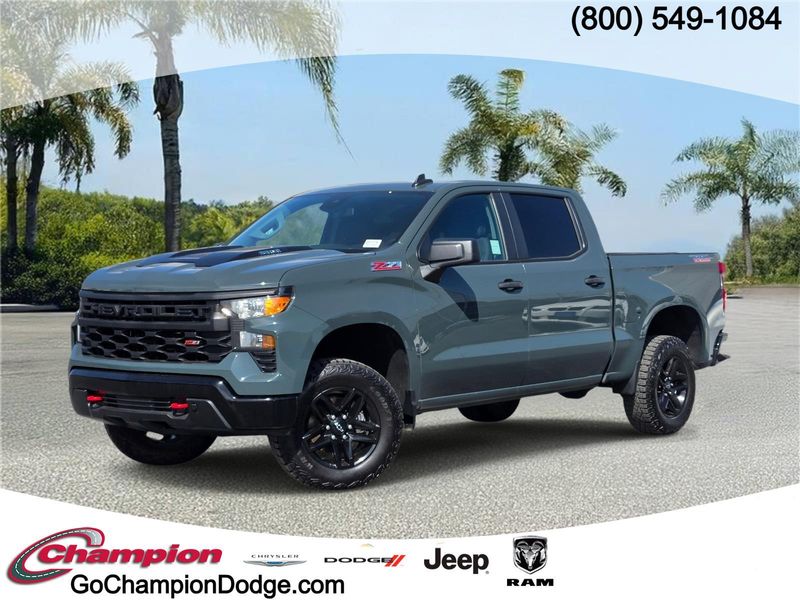 Used 2025 Chevrolet Silverado 1500 4WD Crew Cab 147 Custom Trail Boss