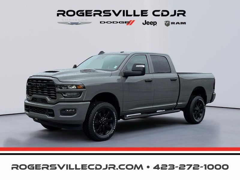 New 2026 RAM 2500 Black Express Crew Cab 4x4 6'4' Box