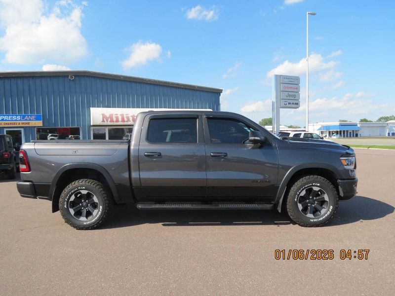Used 2019 RAM 1500 Rebel 4x4 4dr Crew Cab 5.6 ft. SB PickupImage 1