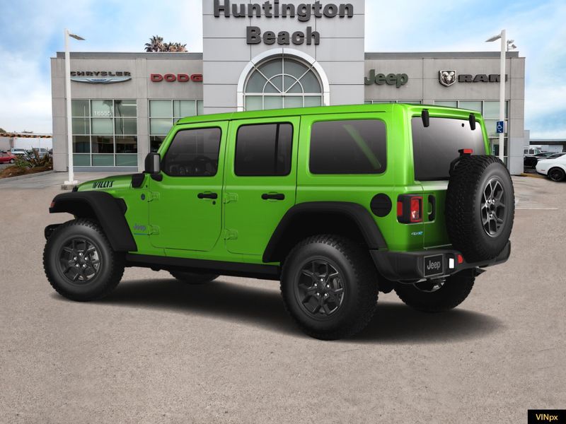 2025 Jeep Wrangler 4xE Willys 4x4Image 4