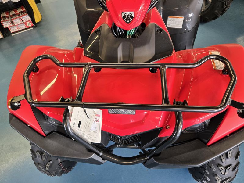 2025 Yamaha GRIZZLY 110 GREY METALLIC AND RED Image 15