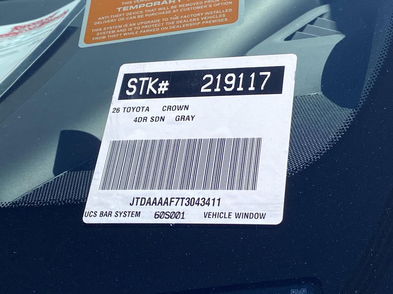 New 2026 Toyota Crown LimitedImage 21