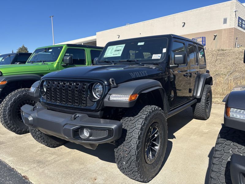 New 2026 Jeep Wrangler 4-door WillysImage 1