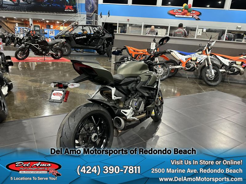 2024 Ducati STREETFIGHTER V2  in a STORM GREEN exterior color. Del Amo Motorsports of Redondo Beach (424) 304-1660 delamomotorsports.com 