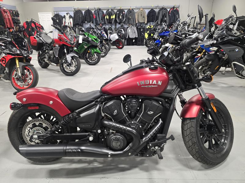 Used 2025 Indian Motorcycle Scout Bobber Ltd + Tech Image 1