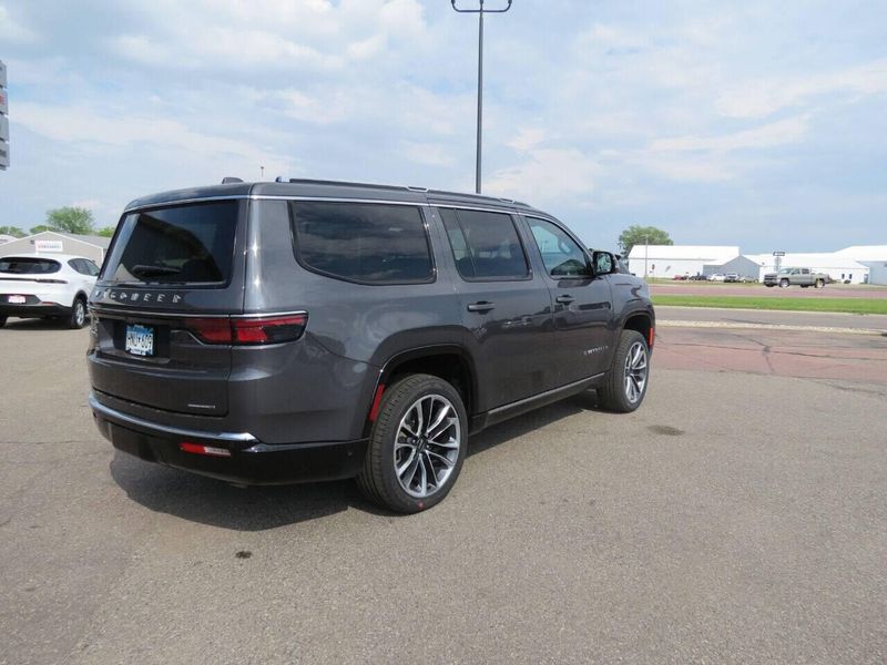 2022 Wagoneer Series III 4x4 4dr SUV in a Gray exterior color and Blackinterior. Militello Motors ​507-200-4344 militellomotors.net 