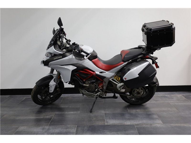 2016 Ducati Multistrada in a White Red exterior color. Central Mass Powersports (978) 582-3533 centralmasspowersports.com 