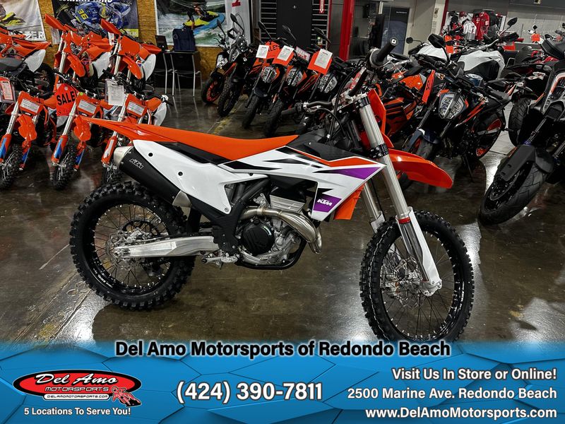 2024 KTM 350 SX-F  in a ORANGE exterior color. Del Amo Motorsports of Redondo Beach (424) 304-1660 delamomotorsports.com 