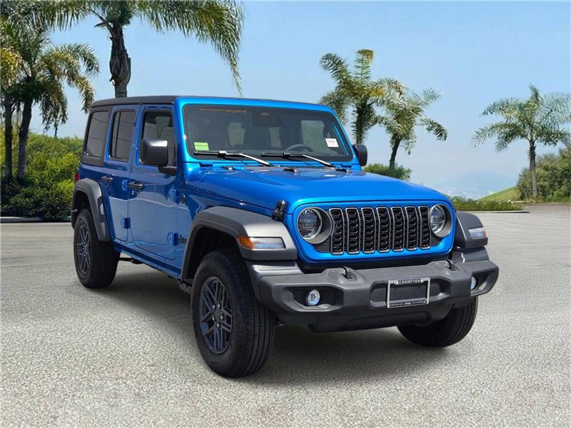 New 2026 Jeep Wrangler 4-door Sport S