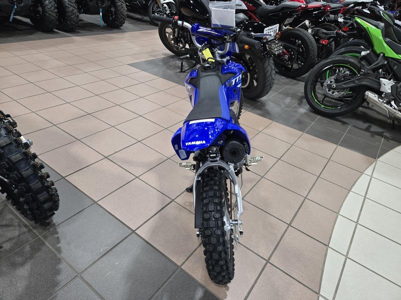 New 2025 Yamaha TTR110E TEAM BLUE Image 8