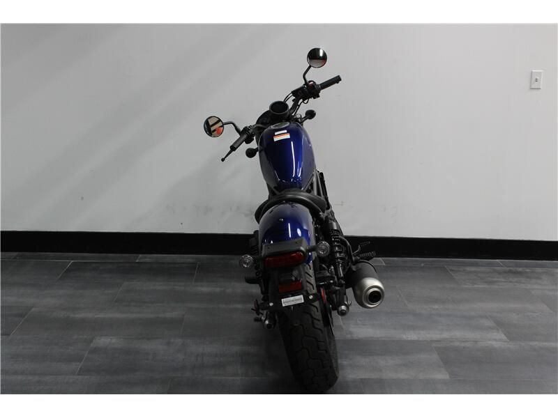 2021 Honda Rebel 300 in a Blue exterior color. New England Powersports 978 338-8990 pixelmotiondemo.com 