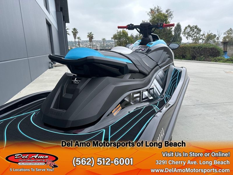 2024 Yamaha GP1900A-AA  in a BLACK/CYAN exterior color. Del Amo Motorsports of Long Beach (562) 362-3160 delamomotorsports.com 