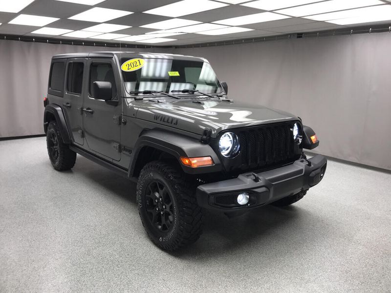 Used 2021 Jeep Wrangler Unlimited WillysImage 23