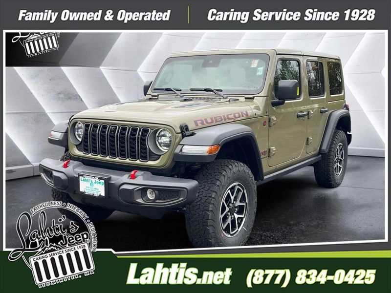 New 2025 Jeep Wrangler 4-door Rubicon