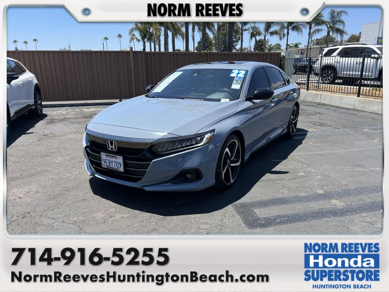 Used 2022 Honda Accord Sedan SportImage 1