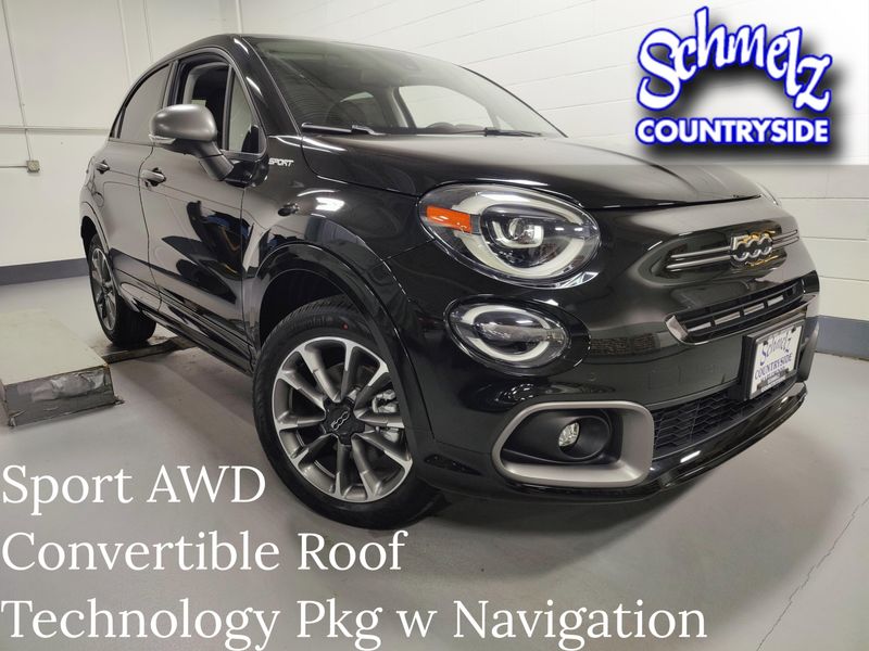 2023 Fiat 500X Sport AWD w/Tech/Convertible TopImage 1