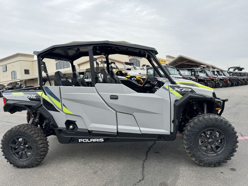 2024 POLARIS GENERAL XP 4 1000 SPORT  GHOST GRAY in a GRAY exterior color. Family PowerSports (877) 886-1997 familypowersports.com 