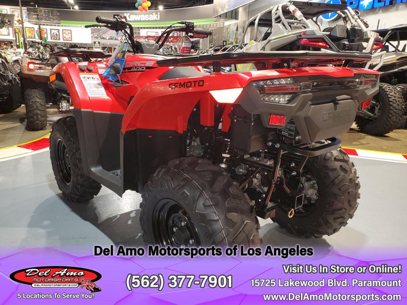 2024 CFMOTO CF400AU-6S  in a ROCKET RED exterior color. Del Amo Motorsports of Los Angeles (562) 262-9181 delamomotorsports.com 