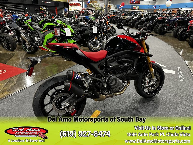 2024 Ducati MONSTER SP  in a LIVERY exterior color. Del Amo Motorsports of South Bay (619) 547-1937 delamomotorsports.com 