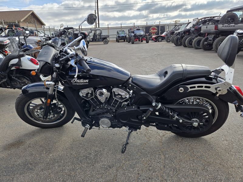 USED 2021 INDIAN MOTORCYCLE SCOUT ABS THUNDER BLACK 49ST BASE Image 4