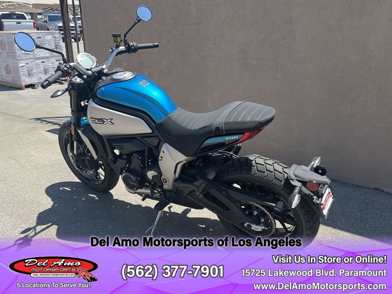 2023 CFMOTO CF700-2US  in a ZEPHYR BLUE exterior color. Del Amo Motorsports of Los Angeles (562) 262-9181 delamomotorsports.com 