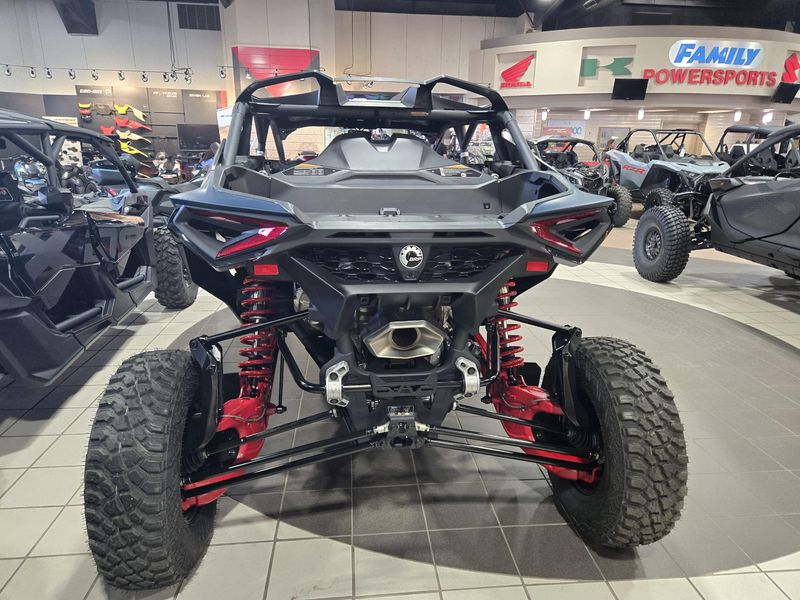 2025 Can-Am MAVERICK R MAX X RS 999T DCT DUSTY NAVY AND LEGION REDImage 6