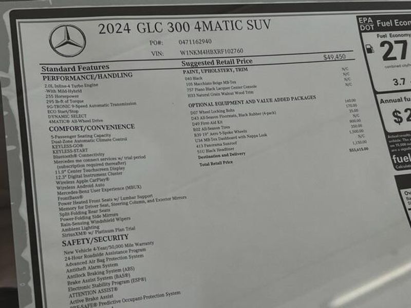 2024 Mercedes-Benz GLC 300Image 23